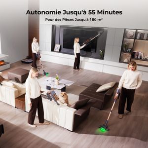 En promotion de plus de 60 %, l'aspirateur balai Proscenic P11 déménage