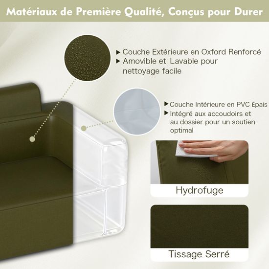 Canapé gonflable ESTINK - Sofa gonflable extérieur de chaise longue d