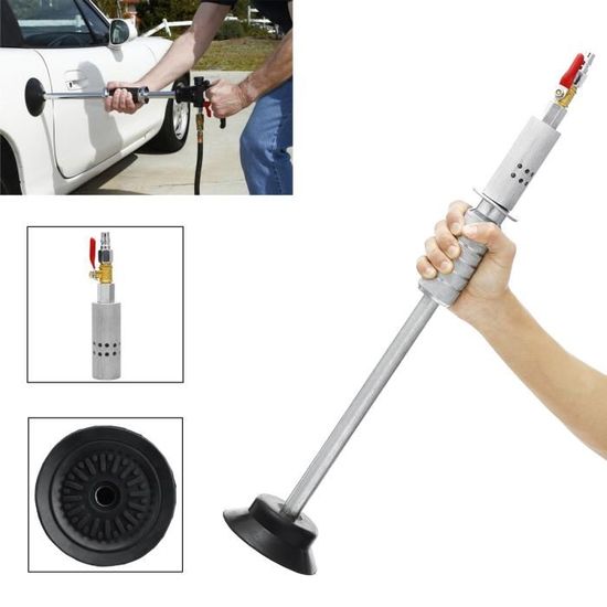 Kit De Débosselage Pneumatique Pour Voiture - Marteau à Inertie Et Ventouse 12 Cm - Outil Professionnel Avec Poignée Ergonomique