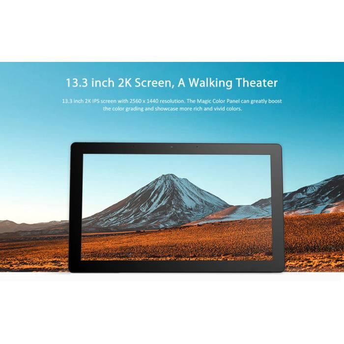 Ordinateur 2 en 1 - 13,3'' Tablette tactile2