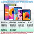 Stylet pour iPad, Chargement par adsorption magnétique,Reject de la Paume, pour iPad Mini 8.3", iPad Pro 12.9"/ 11",iPad Air 10.9"-3