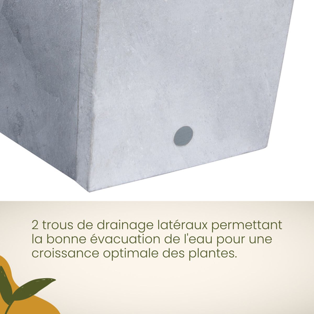 Artecsis 10 Bacs A Fleurs Exterieure Jardiniere Galvanisee Bacs A Plantes Pour Jardiniere En Palette Cdiscount Jardin
