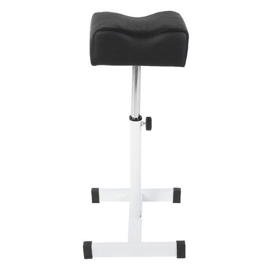 Cikonielf Tabouret Pedicure Tabouret de Repose-Pieds avec Support Pied Fauteuils de P/édicure R/églables pour Salon de Beaut/é Spa Tatouage Blanc