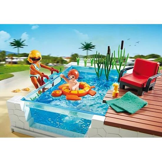 playmobil piscine