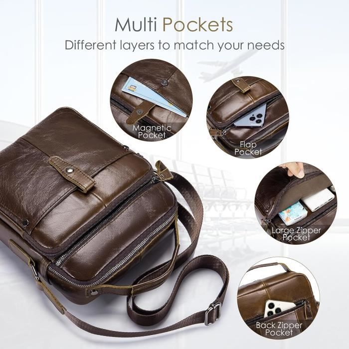 Pochette en bandoulière homme store