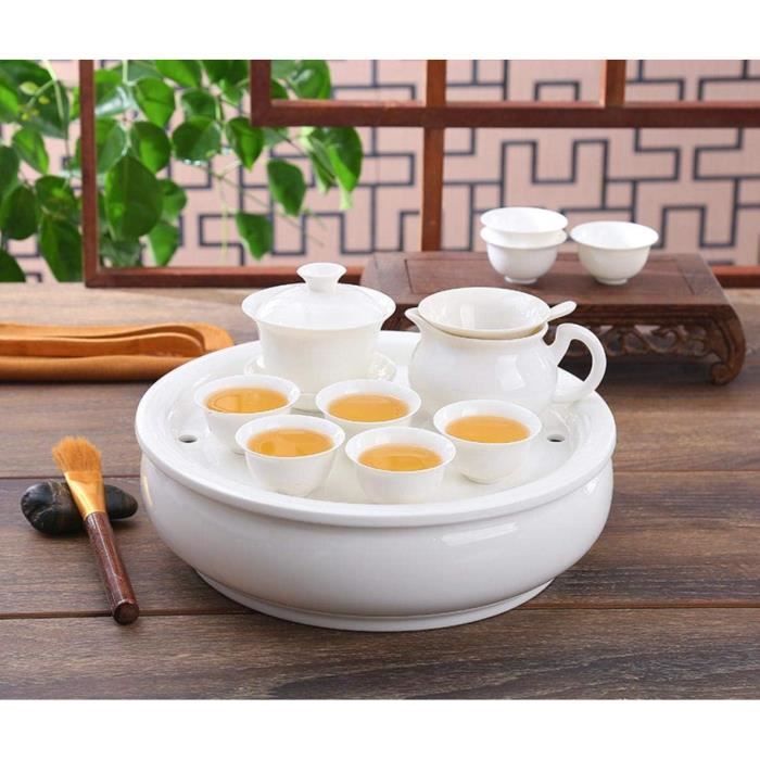 Set De 4 Tasses à Thé En Céramique Artisanales Chinoises - Style Kung Fu, Finition Lisse, Idéal Dégustation