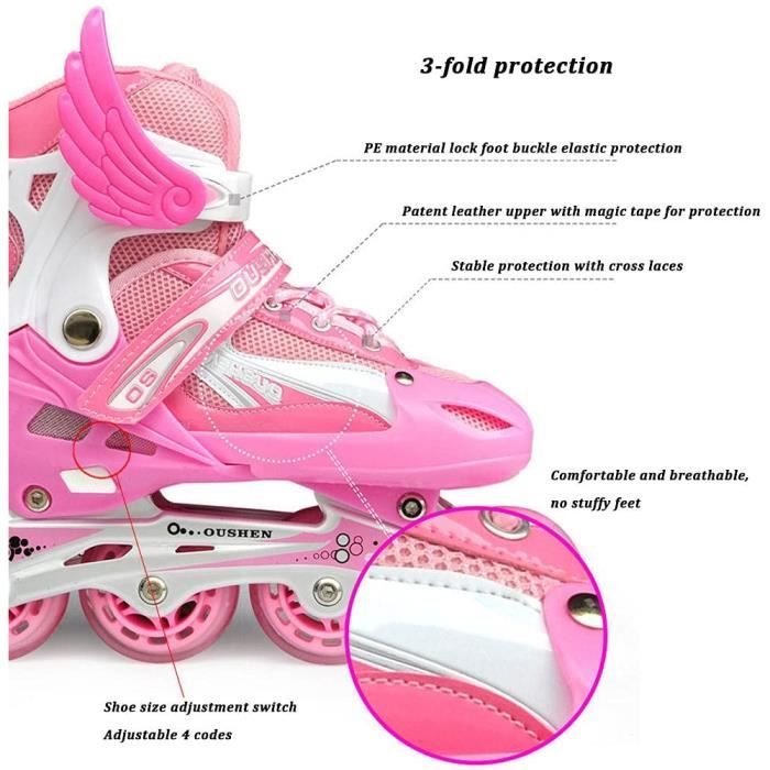 Chaussures de patins a roulettes - Cdiscount