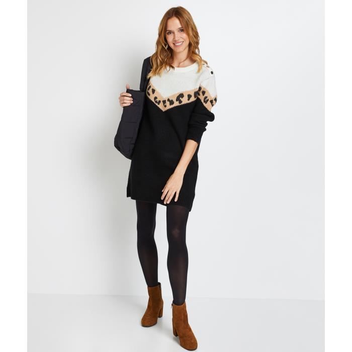Robe store pull tricolore