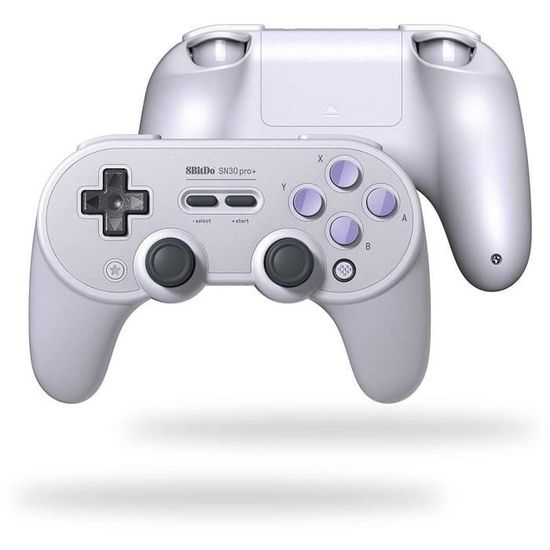 Manette Gamepad Bluetooth Grise 8bitdo Sn30 Pro Sn Edition Pour Switch Cdiscount Jeux Video