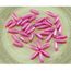 50pcs petite dague plat feuille Tchèque Perles De Verre 11 MM x 3 mm