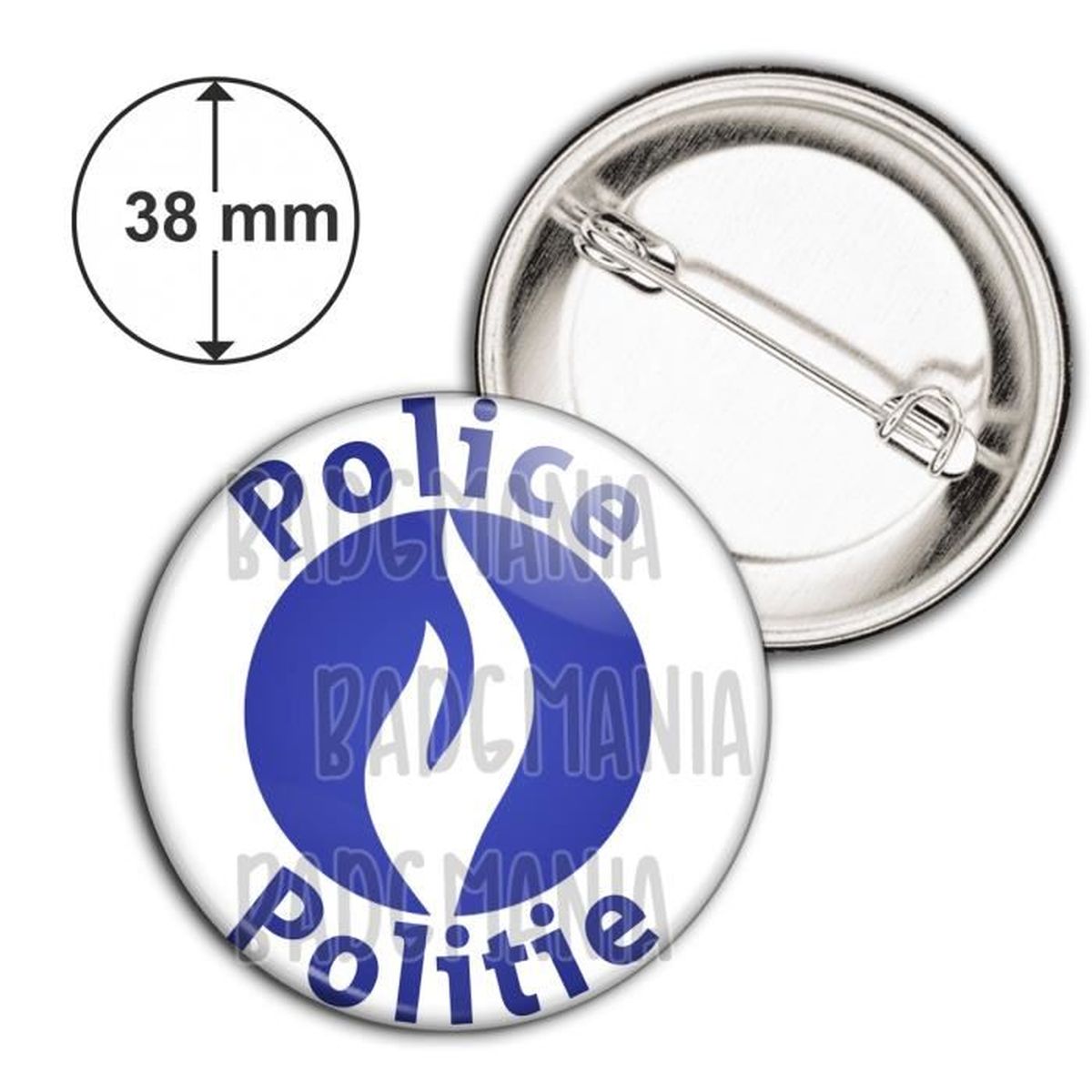 Pin/'s Pins Badge logo Police Belge Belgische Politie