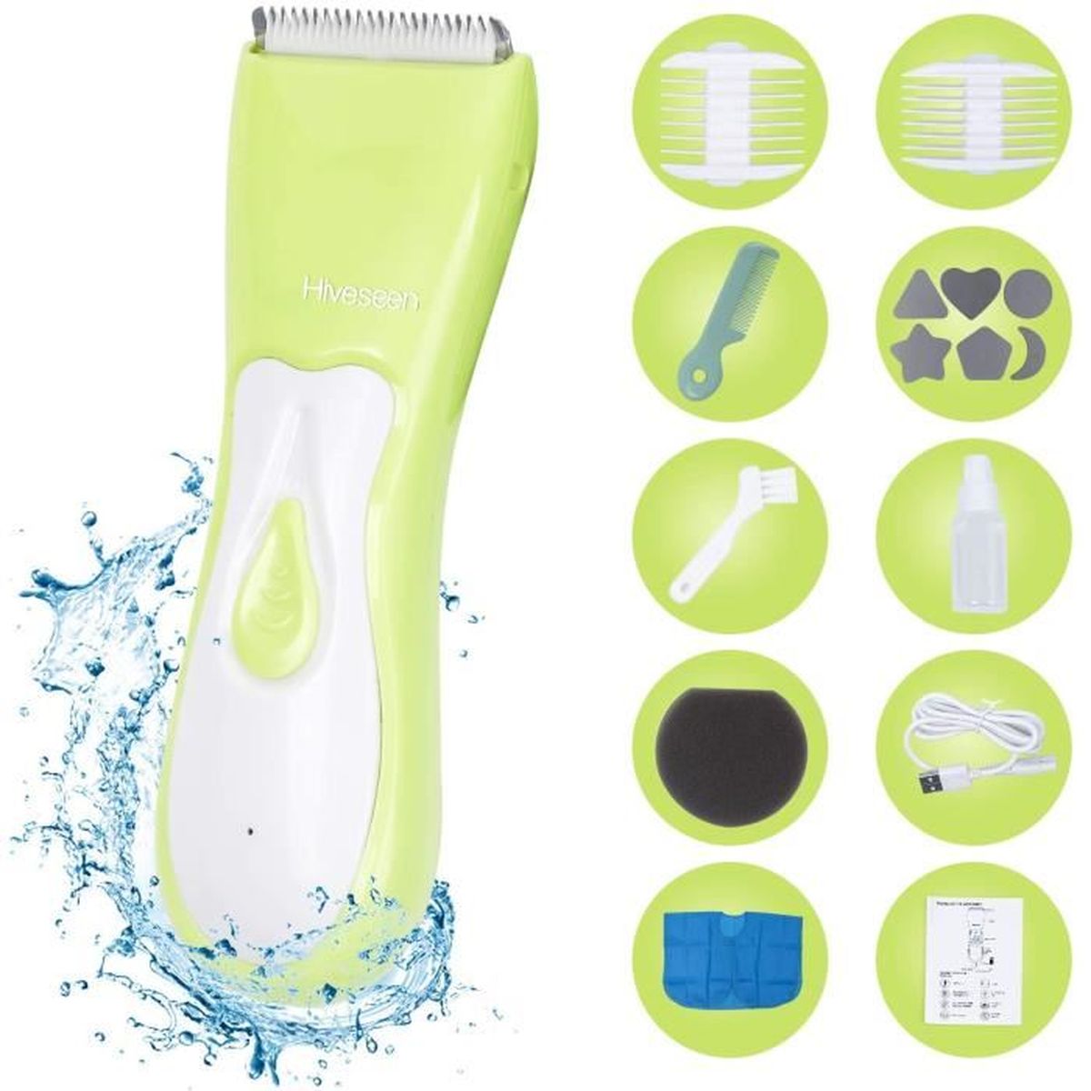 Hiveseen Tondeuse A Cheveux Pour Bebe Silencieux Tondeuse A Cheveux Enfant Etanche Usb Rechargeable Avec Bouchon En Silicone Pour Cdiscount Electromenager Hiveseen Tondeuse A Cheveux Pour Bebe Silencieux Tondeuse A Cheveux Enfant Etanche Usb Rechargeable Avec Bouchon En Silicone Pour Cdiscount Electromenager