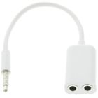 Adaptateur Multi-Prise Jack 3.5 - AVIZAR - Câble double entrée audio - Écoute à deux - Compatible Smartphone/MP3
