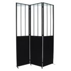 ATMOSPHERA Paravent Design en Verre "Arme" 170cm Noir