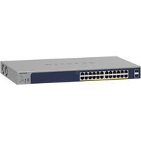 NETGEAR GS724TP V3 Smart switch Ethernet PoE Web Manageable 26 ports Gigabit via cloud Insight,switch RJ45 24 ports PoE+  190 W,2