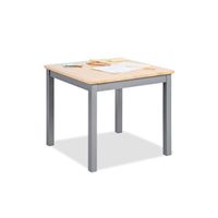 Table bébé - PINOLINO - Modèle Fenna - Gris - 57 x 57cm