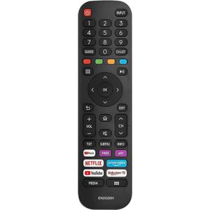 TÉLÉCOMMANDE TV Télécommande Hisense de rechange EN2G30H pour télé