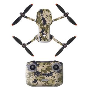 DRONE Camouflage du désert-Autocollants imperméables en 