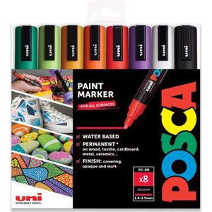 MARQUEUR PC-5M – Marqueurs de peinture – 1,8–2,5 mm – Lot d