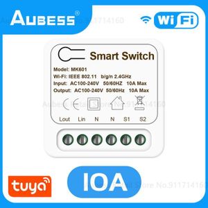 Interrupteur connecté Wifi Meross 10A - ELECTRONIQUE - Nozzler