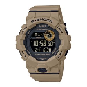Montre connectée sport Montre sport CASIO G-Shock GBD-800UC-5ER beige - Bluetooth, étanche 20 bars, résistance aux chocs