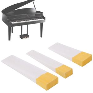 PACK PIANO - CLAVIER Dioche Felt Mute 3pcs Piano Felt Mute Felt Tuning Mute Piano Tuning Piano Accessory Repair Tools instruments pack