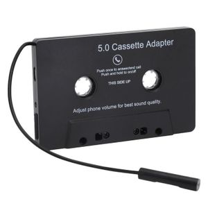 Adaptateur de câble à Cassette pour téléphone, lecteur CD MP3, audio ou  téléphone, convertisseur à bande, prise Jack 3.5mm, pour voiture, nouveau -  AliExpress