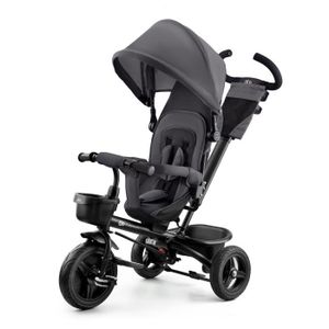 Tricycle Tricycle évolutif 3 roues KINDERKRAFT Aveo - De 9 mois à 5 ans - Selle pivotante - Gris