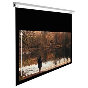 Pantalla Proyector ESMART Economy EXR Toile Store Enrouleur 240 X 135 Cm (108) | Format 16:9 | Écran De Projecteur Home Cinéma écran Rollo LCD LED - TV Son Photo Pantalla Pared Proyector