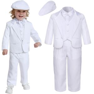 Ensemble de vêtements MINTGREEN Costume Bébé Garçon Baptême 5pcs Vêtemen