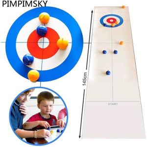 JEU SOCIÉTÉ - PLATEAU Jeu de curling sur table - PIMPIMSKY - Ensemble de