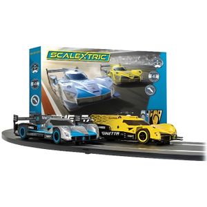 ACCESSOIRE CIRCUIT Coffret Ginetta Racers - SCALEXTRIC - 4 voitures G