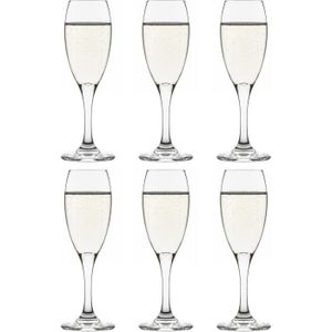 Coupe à Champagne Flûte à champagne Teardrop - 170 ml - 17 cl - 6 pi