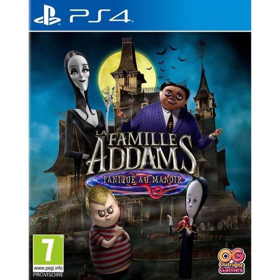 La Famille Addams : Panique au Manoir - Jeu PS4