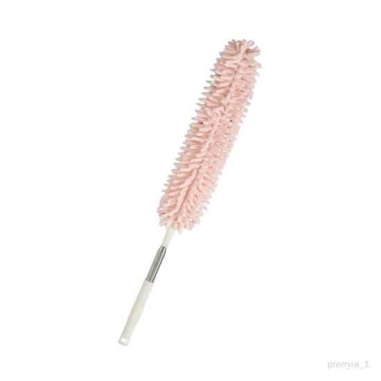 Plumeau Pliable Lavable - Tête Réglable, Version Courte (36cm) Ou Longue (110cm), Pour Dépoussiérer Voiture, Meubles, Climatiseurs