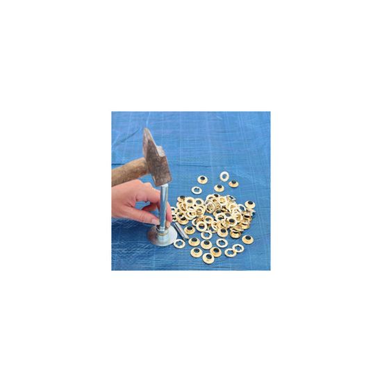 WedDecor 2mm Oeillets Installation Die Set Outil Vert Main Machine à Presse Pour DIY Projets, Travail Du Cuir, Vêtements, Loisirs Créatifs Décoration