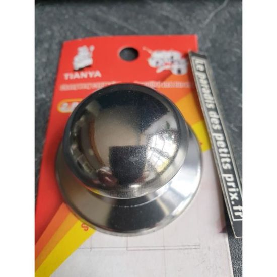 Lot De 3 Boutons De Couvercle Universels En Bakélite - Pour Casseroles, Poêles - Avec Vis Et Entretoises - Diamètre De Trou 5 à 10 Mm
