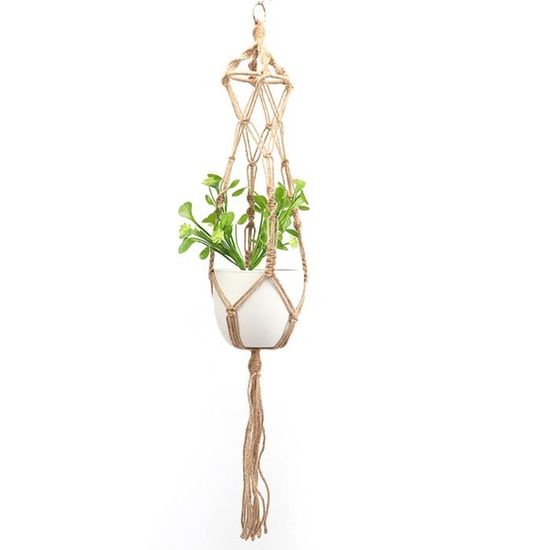 Jardinières Murales Suspendues – Lot De 2 Pots En Résine PP, Design Rotin, Avec Drainage Et Crochets, Pour Balcon, Cuisine, Décoration - 3