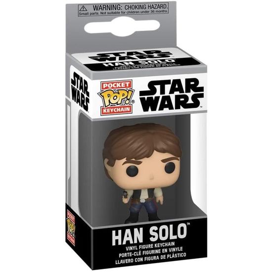 Porte-clés Han Solo Dés Dorés – Déco Star Wars Pour Voiture Ou Sac !