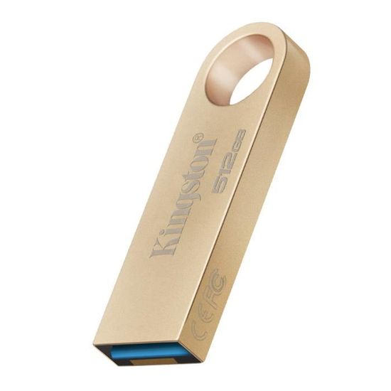 Clé USB - KINGSTON - DataTraveler - 512GB - Jaune - USB 3.2 Gen 1 ...
