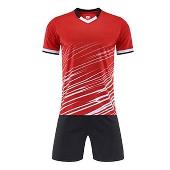 Ensemble Maillot De Foot Enfant - Maillot, Short, Chaussettes Et Protège-tibias (tailles 22-28)