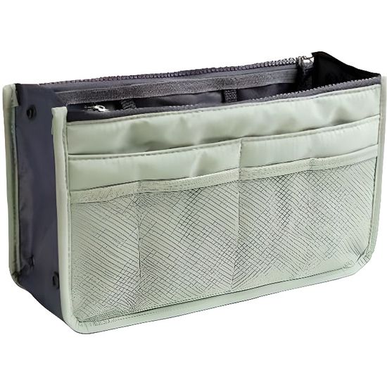 Organiseur de sac à main,  Pochette Sac de Rangement intérieur pour Sac à Main ( Menthe )