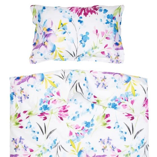 April Housse De Couette 80x1 Cm Et Taie D Oreiller 30x40 Cm Pati Chou 100 Coton Parure De Lit Pour Bebe Cdiscount Puericulture Eveil Bebe