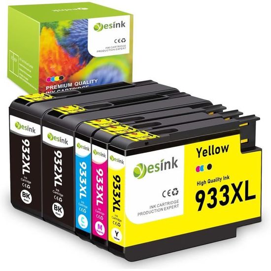 932XL 933XL - Confezione Di 4 Cartucce D'inchiostro Di Ricambio - Foto 6