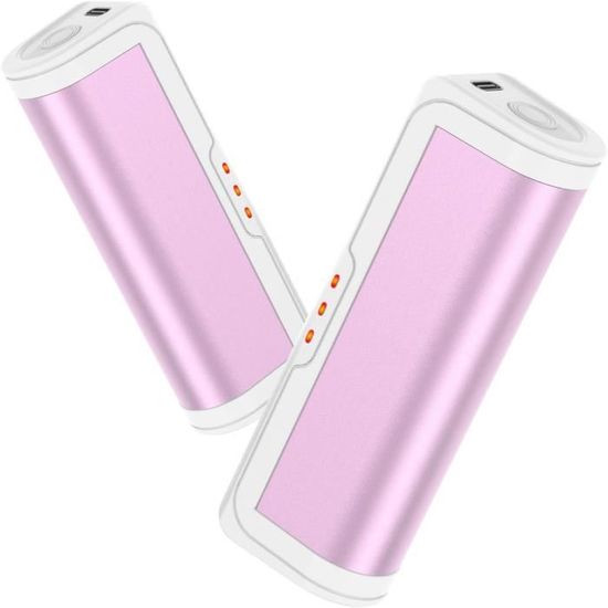 Chauffe-mains Rechargeable 6000mAh - 2 En 1 Magnétique, 3 Niveaux De Température | Portable Pour Ski, Randonnée, Cadeau Hiver