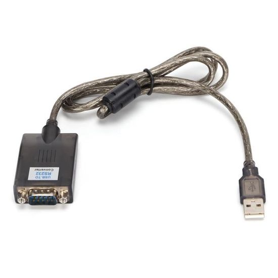 Câble Adaptateur USB Vers RS232 (DB9 Femelle) - 1,5m, Chipset FTDI, Pour Connexion Série Ordinateur - 9