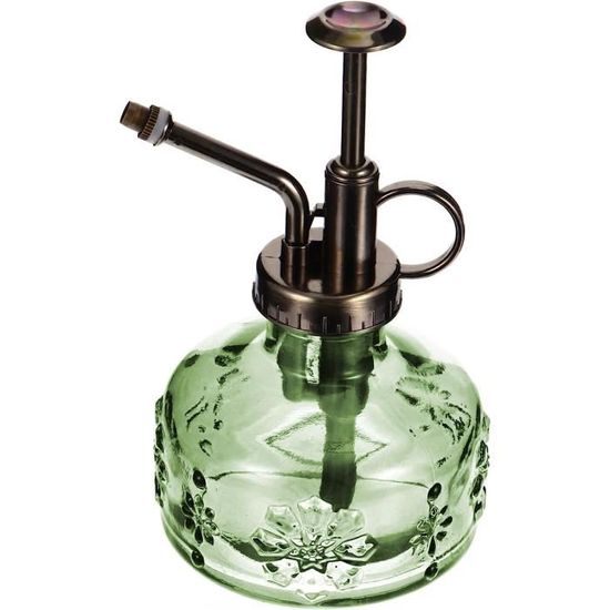 Vaporisateur Arrosage Verre Vintage 200ml - Pulvérisateur Plantes Succulentes, Style Rétro