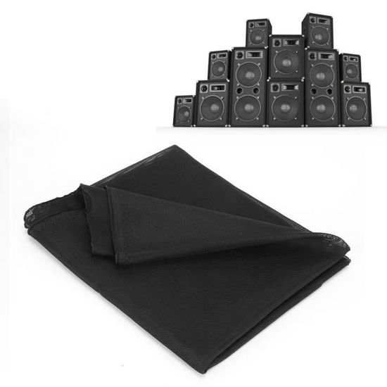 Tissu De Protection En Maille Pour Haut-parleurs - 140x50 Cm - Anti-poussière Et Décoration