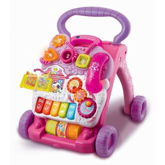 porteur vtech rose