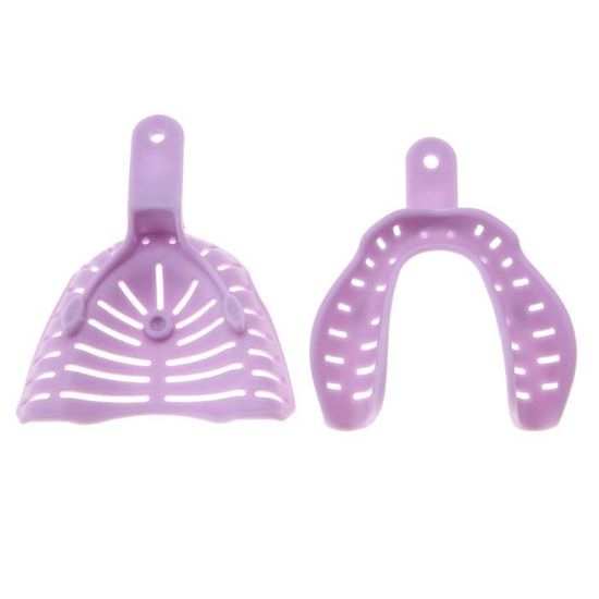 Lot De 6 Plateaux D'impression Dentaire - Taille S/M/L - Pour Implants Ou Empreintes